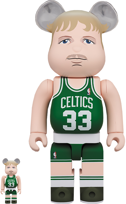 Be@rbrick Larry Bird (Boston Celtics) 100% and 400%- Prototype Shown