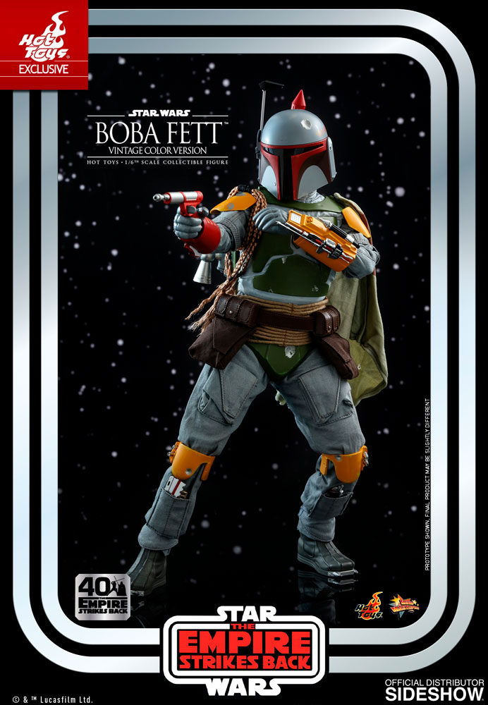 Boba Fett (Vintage Color Version) 40th Anniversary Sixth Scale