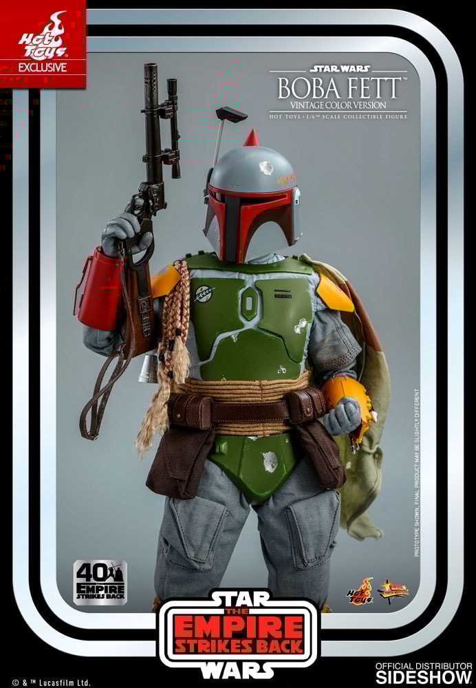 Boba Fett (Vintage Color Version) Exclusive Edition - Prototype Shown