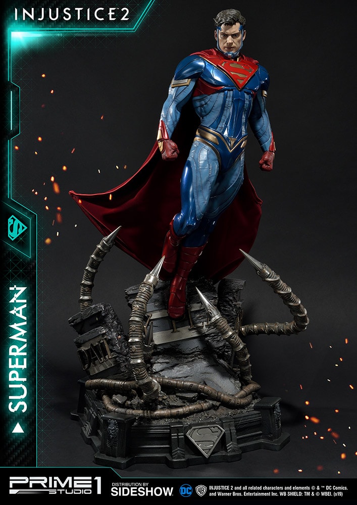 DC Comics Superman Statues - Prototype Shown View 2