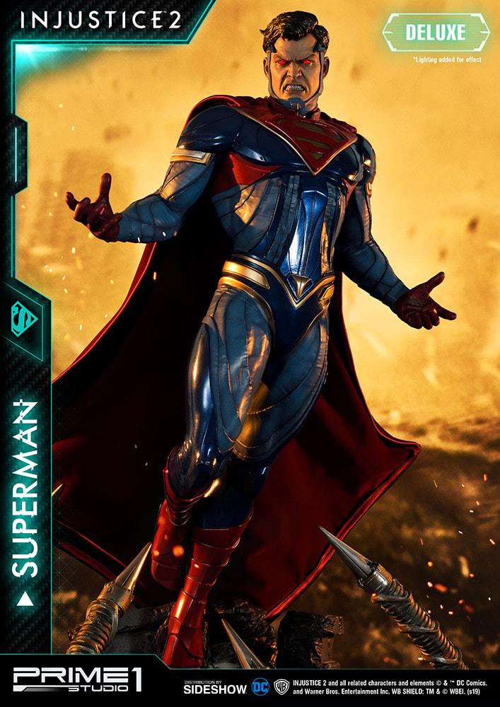 DC Comics Superman Deluxe Version Statues - Prototype Shown View 1