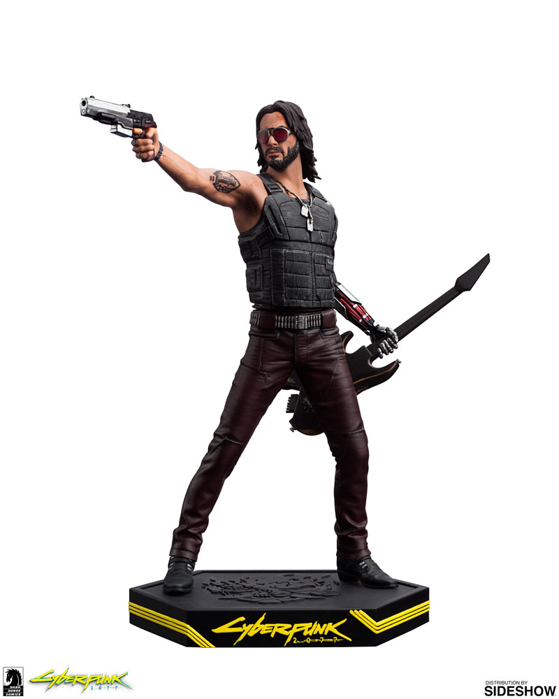 Cyberpunk 2077 Johnny Silverhand PVC Figure - Prototype Shown View 2