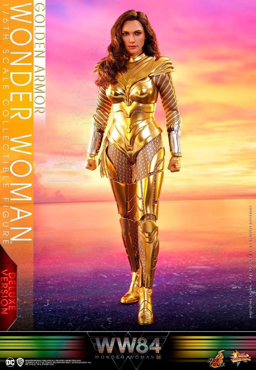 Golden Armor Wonder Woman (Deluxe)- Prototype Shown View 3