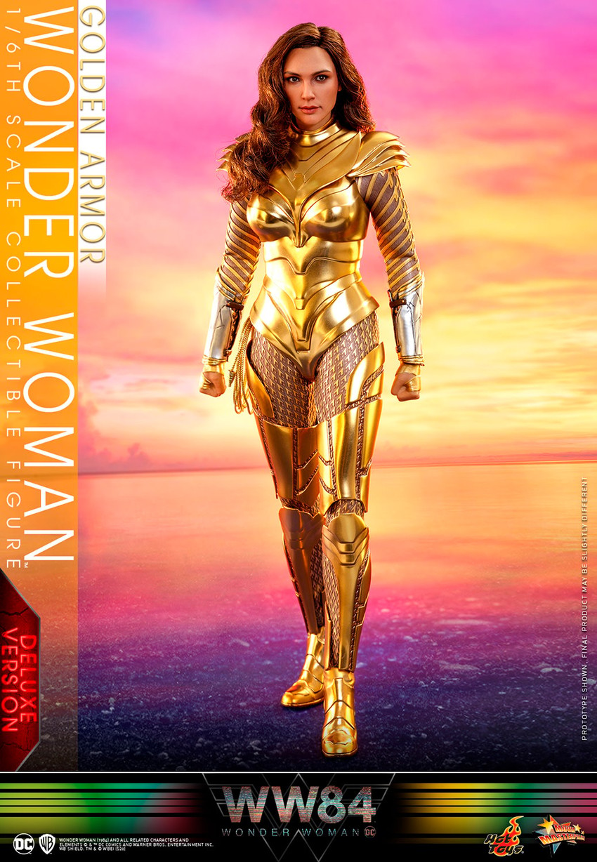 Golden Armor Wonder Woman (Deluxe)- Prototype Shown View 3