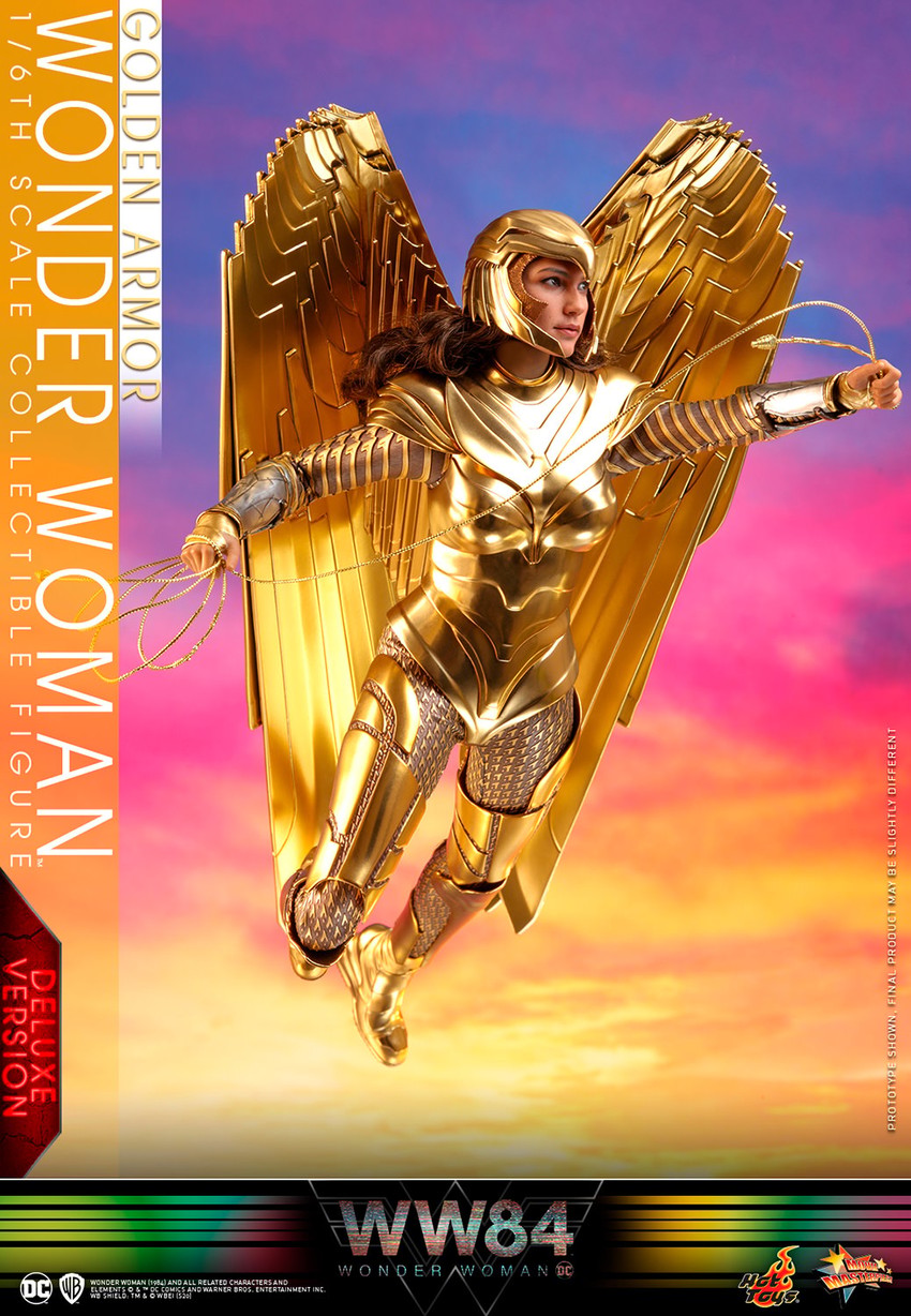 DC Comics Golden Armor Wonder Woman (Deluxe) Sixth Scale Figure - Prototype Shown View 6