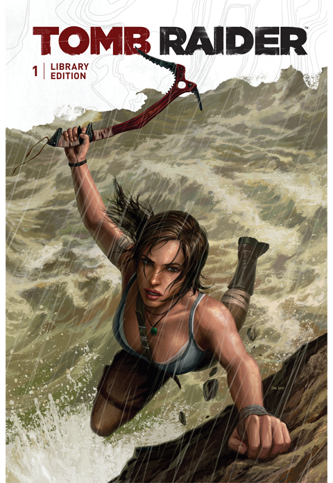 Tomb Raider Tomb Raider Library Edition (Volume 1) Book - Prototype Shown View 6