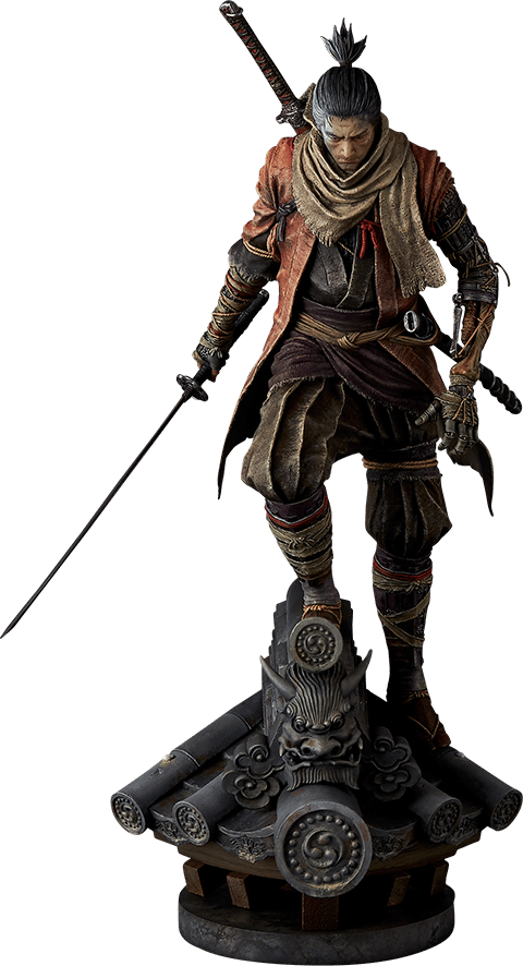 Sekiro: Shadows Die Twice Wolf Statue by Gecco Co | Sideshow