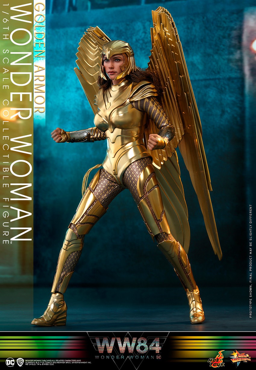 Golden Armor Wonder Woman Sixth Scale Figure by Hot Toys