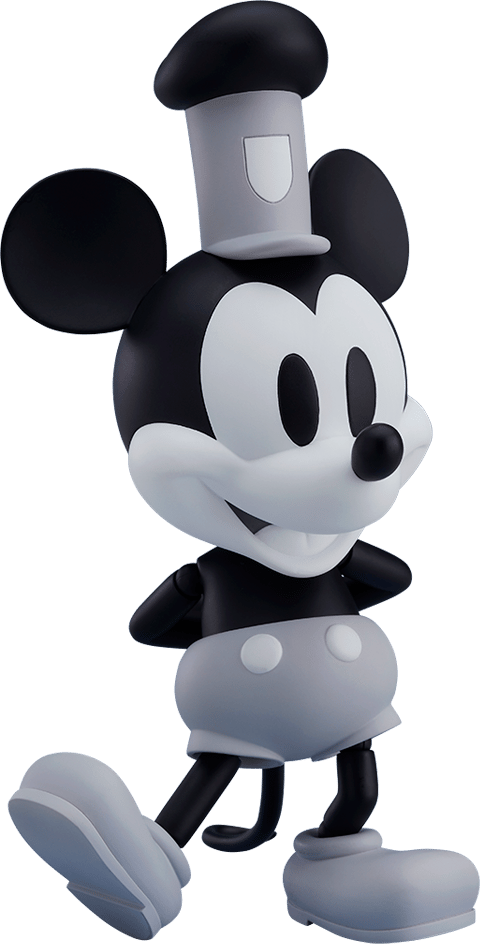 Mickey Mouse 1928 Version (Black & White) Nendoroid | Sideshow