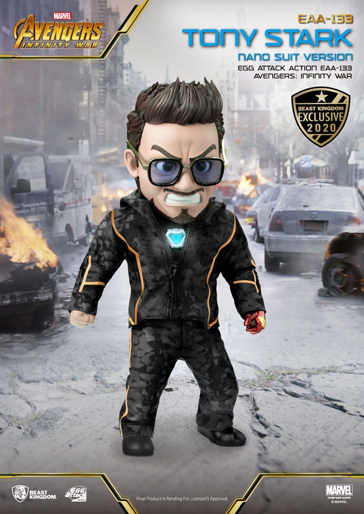 Marvel Tony Stark Nano Suit Action Figure  Exclusive Edition - Prototype Shown View 4