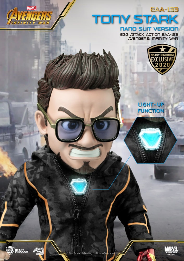 Marvel Tony Stark Nano Suit Action Figure  Exclusive Edition - Prototype Shown View 6