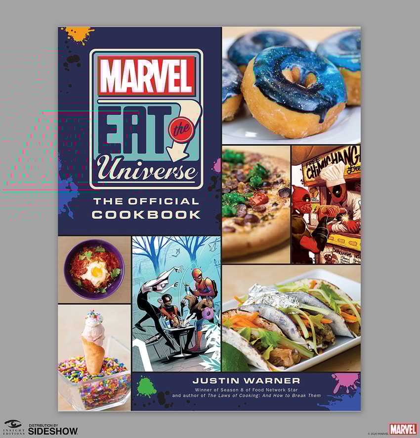 Marvel Eat the Universe: The Official Cookbook- Prototype Shown