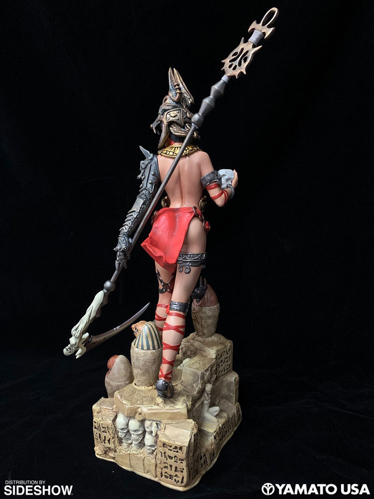 Historical Goddess Anubis Statues - Prototype Shown View 3