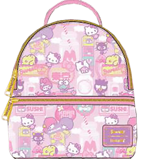 Hello Kitty Hello Kitty Kawaii Convertible Mini Backpack Apparel - Prototype Shown View 2