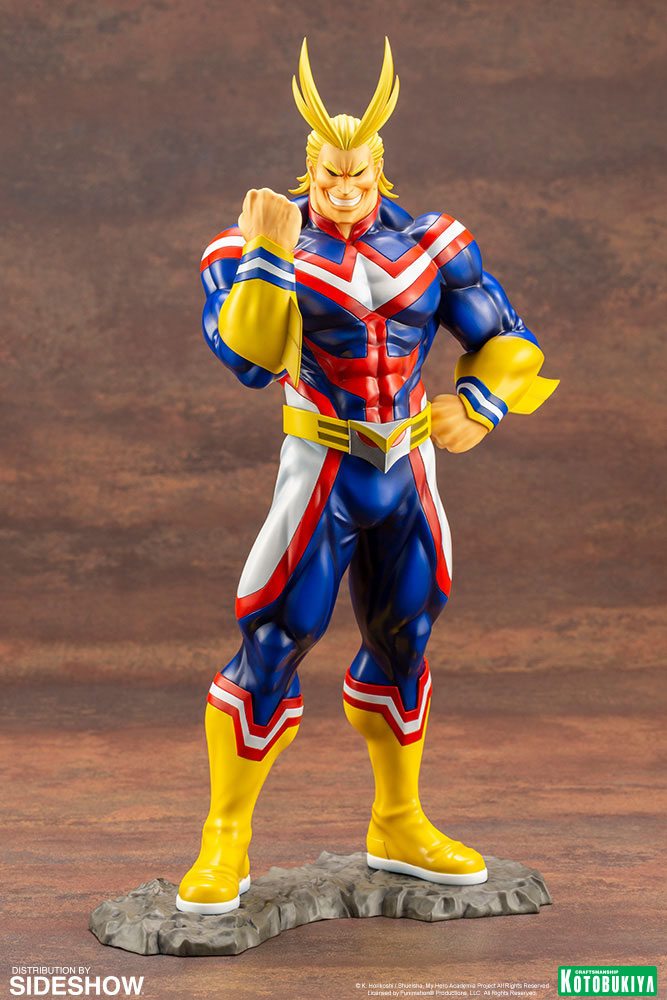My Hero Academia All Might Statues - Prototype Shown View 1