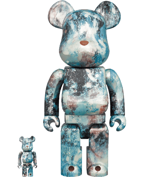 レア正規品　新品BE@RBRICK ベアブリック 400% PUSHHEAD Be@rbrick Pushhead #5 100% and 400% Collectible Set by Medicom