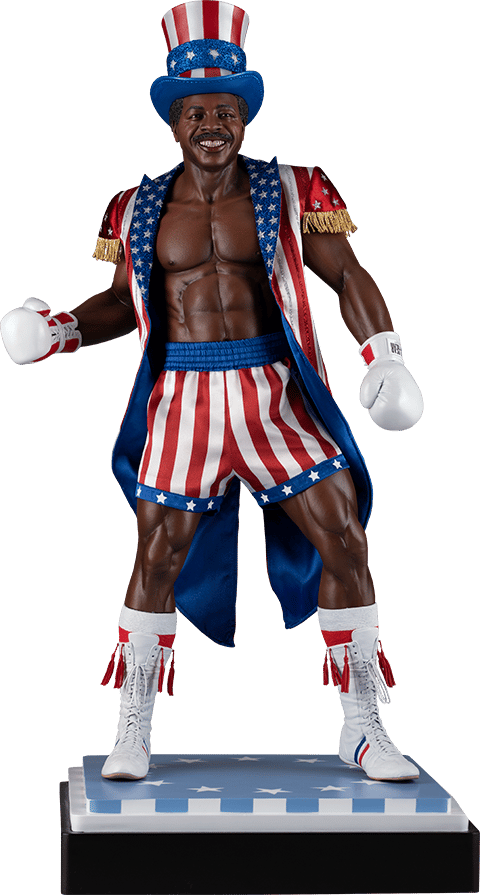 Rocky Apollo Creed (Rocky IV Edition) 1:3 Scale Statue - Prototype Shown View 6