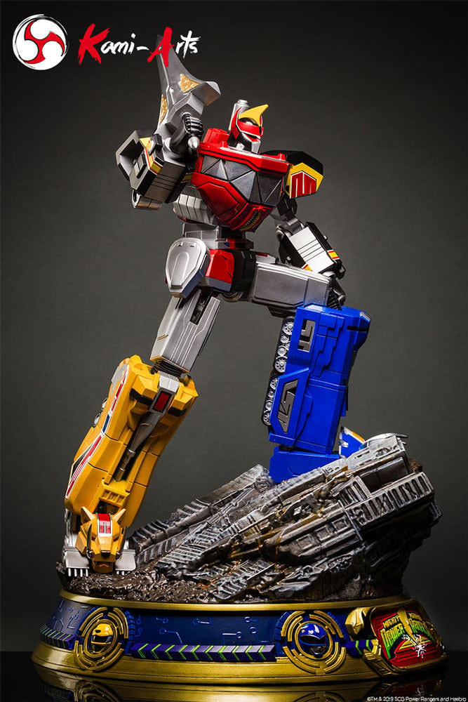 Mighty Morphin Power Rangers Megazord Statues - Prototype Shown View 5