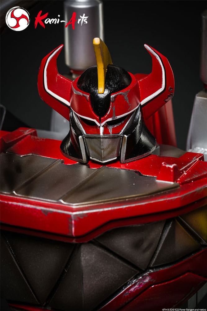 Mighty Morphin Power Rangers Megazord (Battle Damaged Version) Statues - Prototype Shown View 2