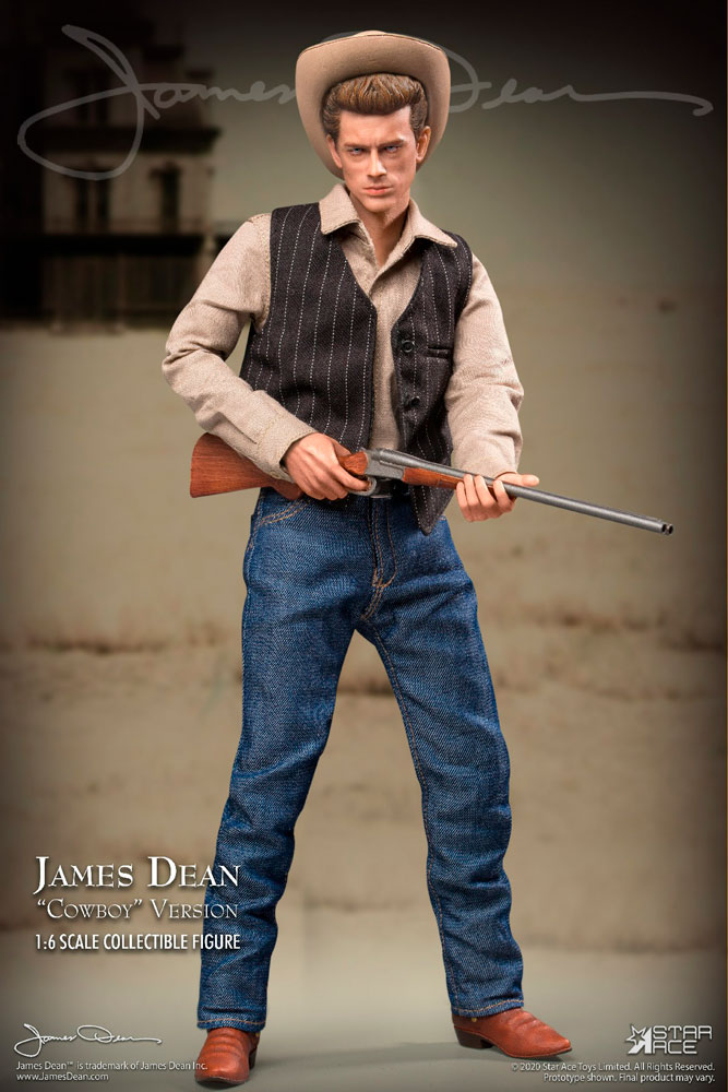 James Dean James Dean (Cowboy Version) Sixth Scale Figure - Prototype Shown View 3