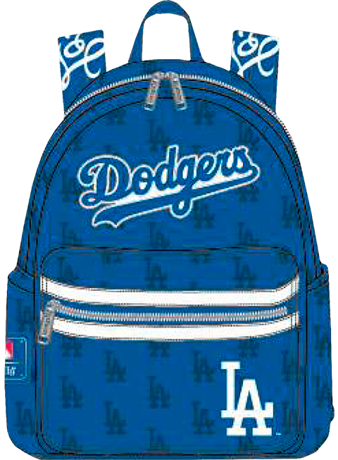 Dodgers Blue AOP Mini Backpack- Prototype Shown View 2