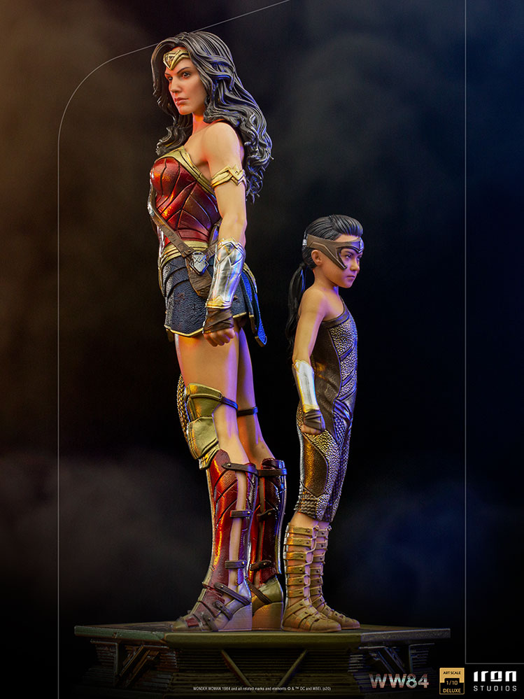 Wonder Woman & Young Diana Deluxe Art Scale 1:10 Statue by