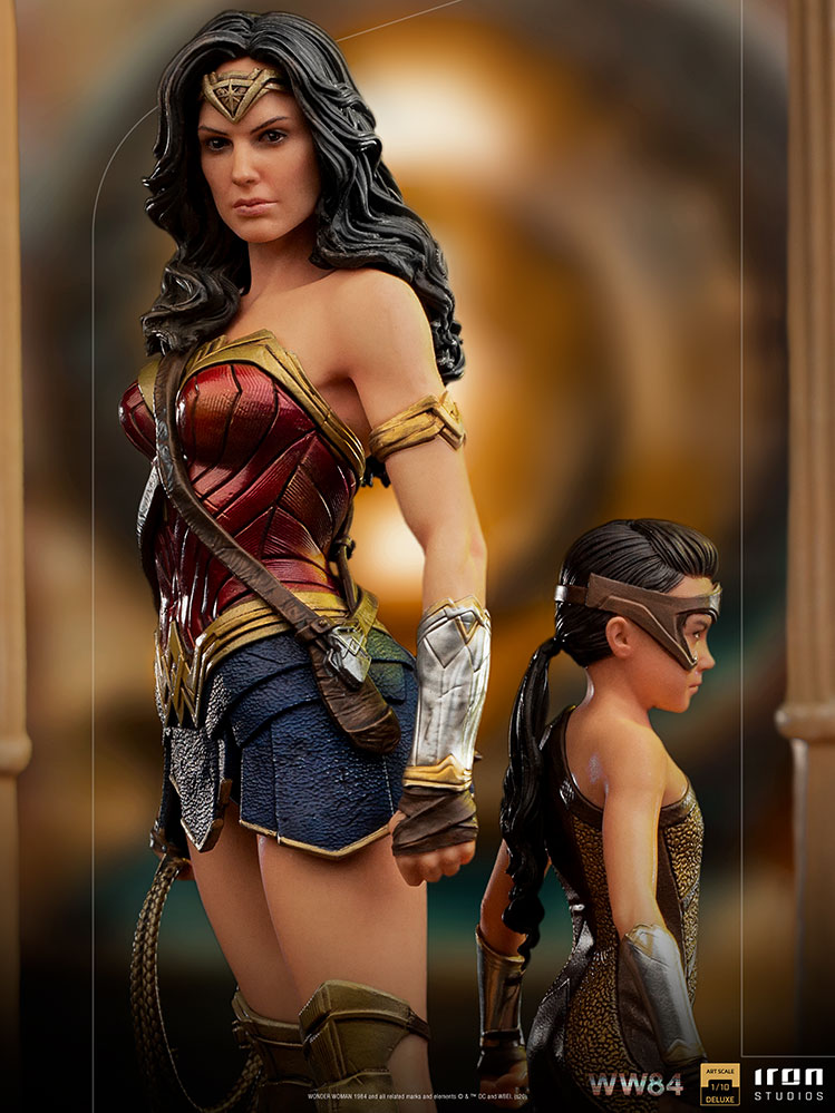 DC Comics Wonder Woman & Young Diana 1:10 Scale Statue - Prototype Shown View 2