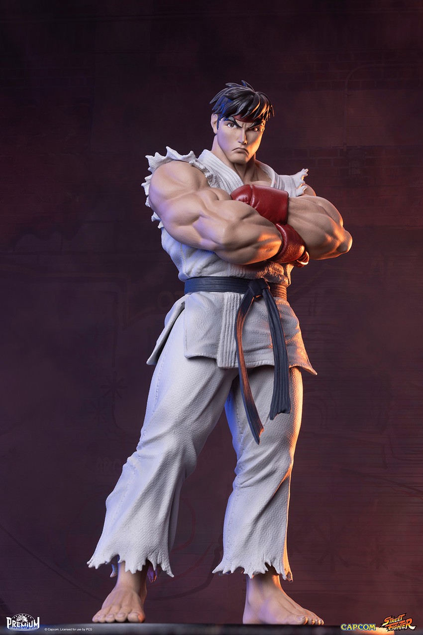 Street Fighter Ryu and Dan Street Jam 1:10 Collectible Set by PCS