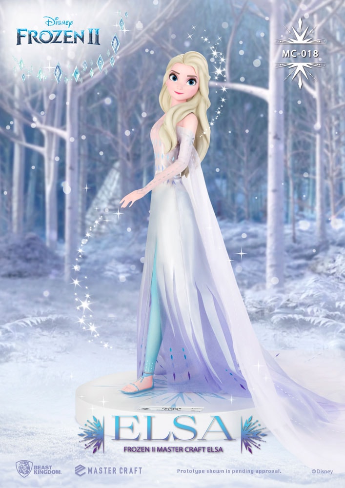 Disney Elsa Statues - Prototype Shown View 1