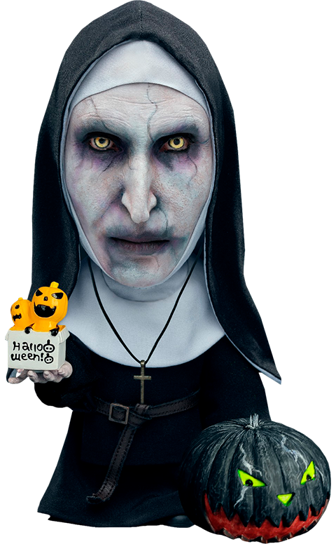 The Nun Valak (Closed Mouth Halloween Version) Statues - Prototype Shown View 6