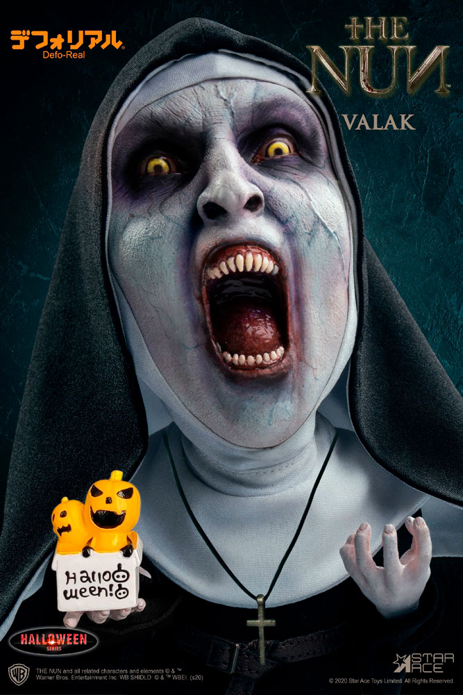 The Nun Valak (Open Mouth Halloween Version) Statues - Prototype Shown View 2