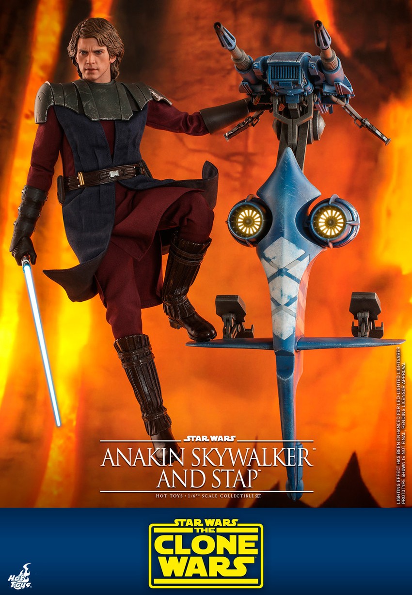 Anakin Skywalker and STAP Collector Edition - Prototype Shown View 5