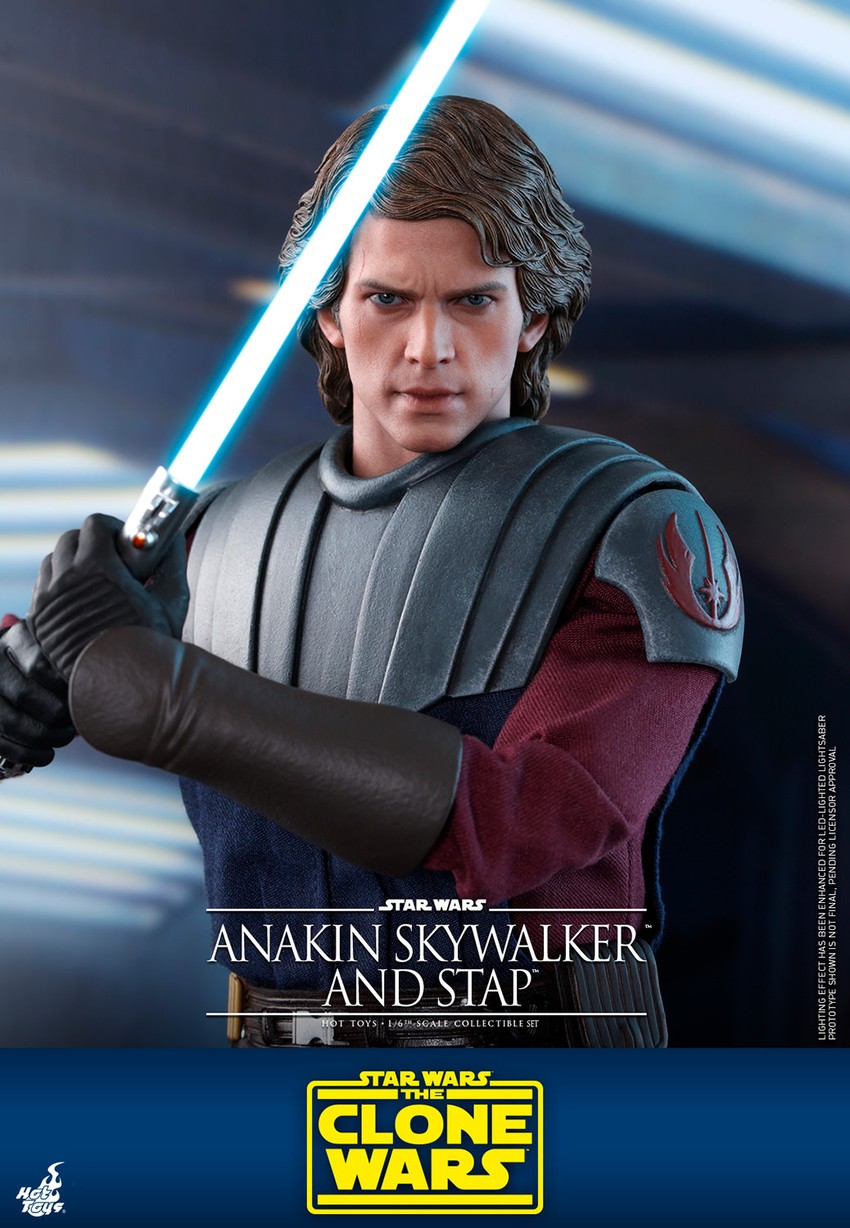 Anakin Skywalker and STAP Sixth Scale Collectible Figure Set by
