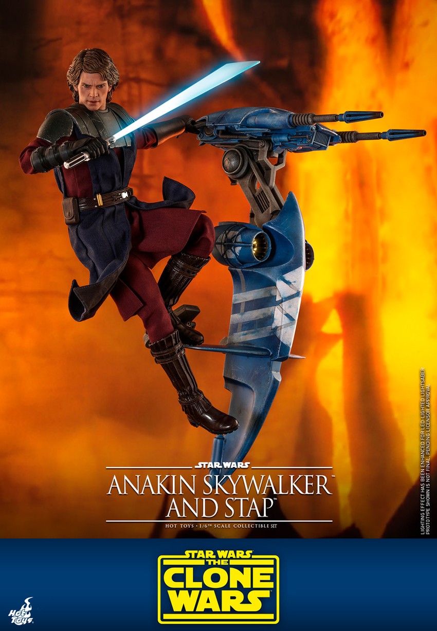 Star Wars Anakin Skywalker and STAP Sixth Scale Figure Set  Collector Edition - Prototype Shown View 3