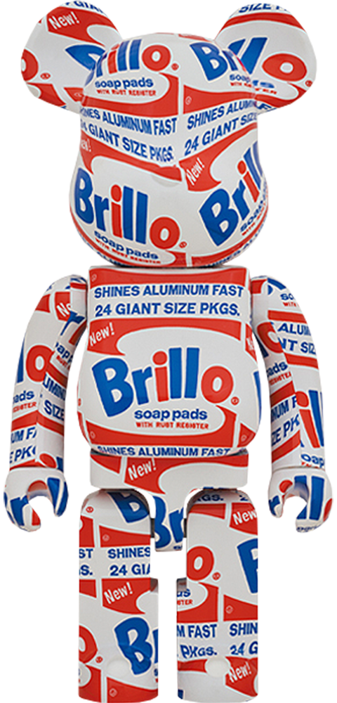 Be@rbrick Andy Warhol “Brillo” 1000%- Prototype Shown