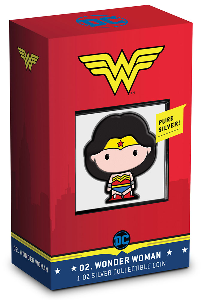 Wonder Woman 1oz Silver Coin
