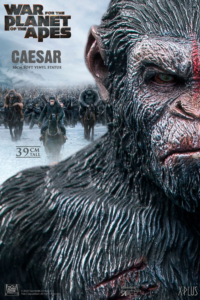War of the Planet of the Apes Caesar (Gun Version) Statues - Prototype Shown View 6