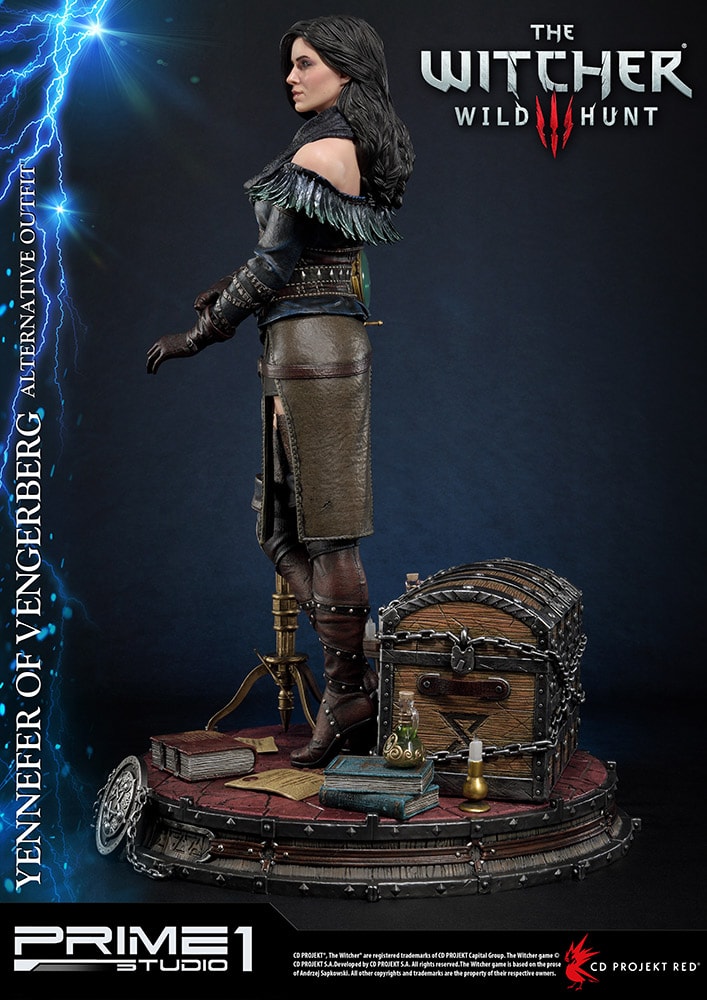 The Witcher 3: Wild Hunt Yennefer of Vengerberg Alternative Outfit Statues  Collector Edition - Prototype Shown View 6