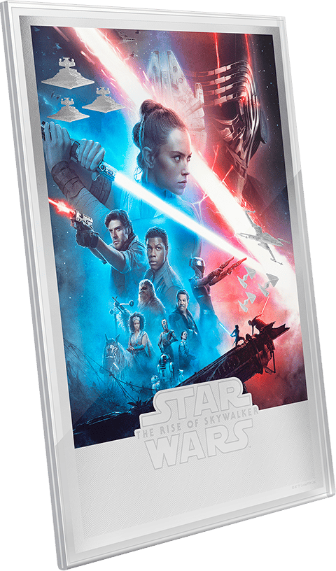 Star Wars Star Wars: The Rise of Skywalker Silver Foil Silver Collectible - Prototype Shown View 6