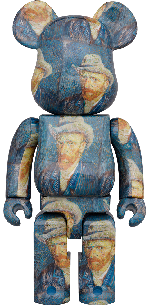 Be@rbrick Van Gogh Museum Self Portrait 1000% Collectible