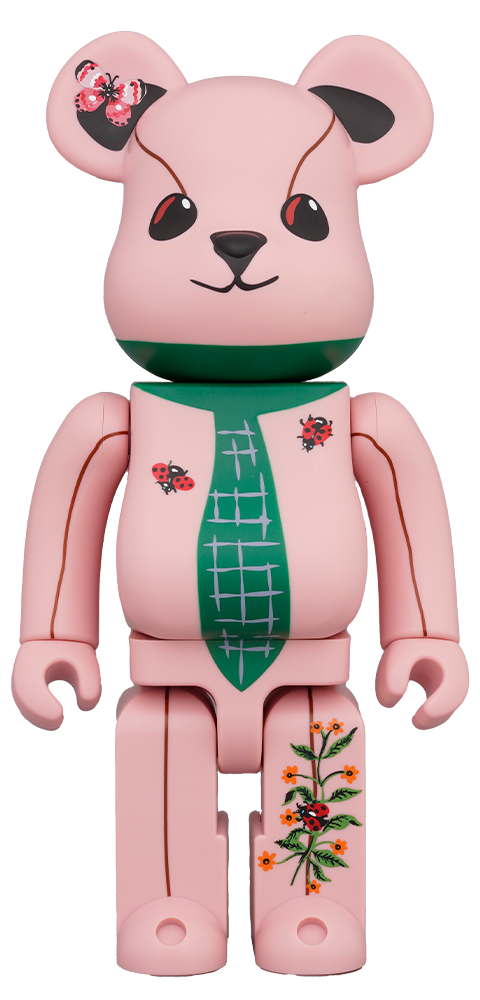 Be@rbrick Nathalie Lété Ours a la cravate 400%- Prototype Shown