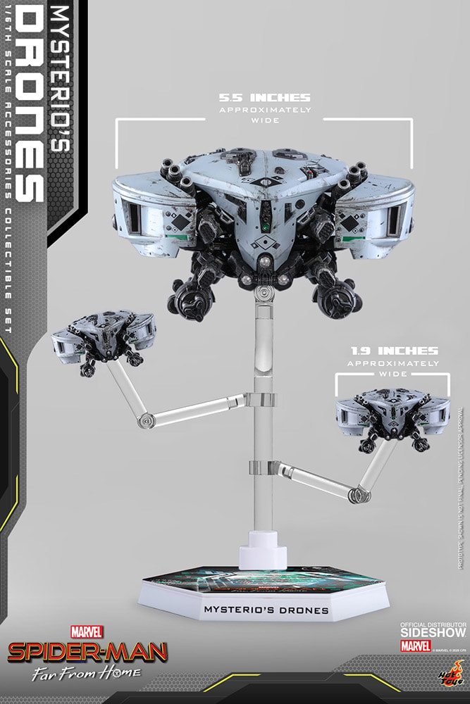 Marvel Mysterio's Drones Accessories Set - Prototype Shown View 6