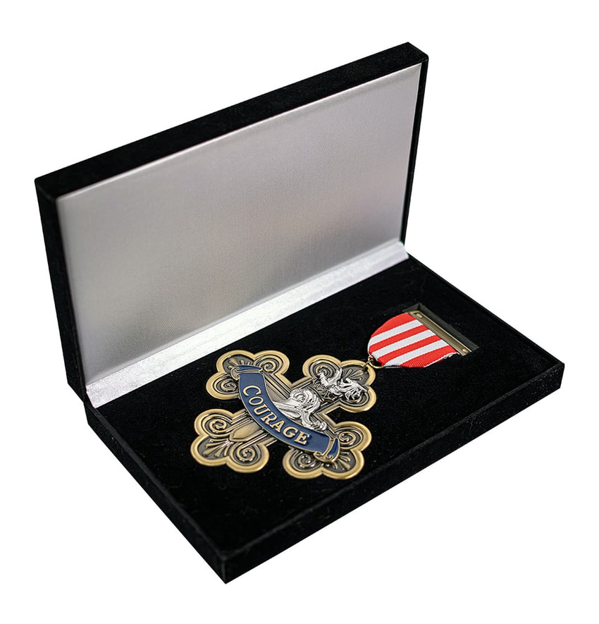 Courage Medal- Prototype Shown