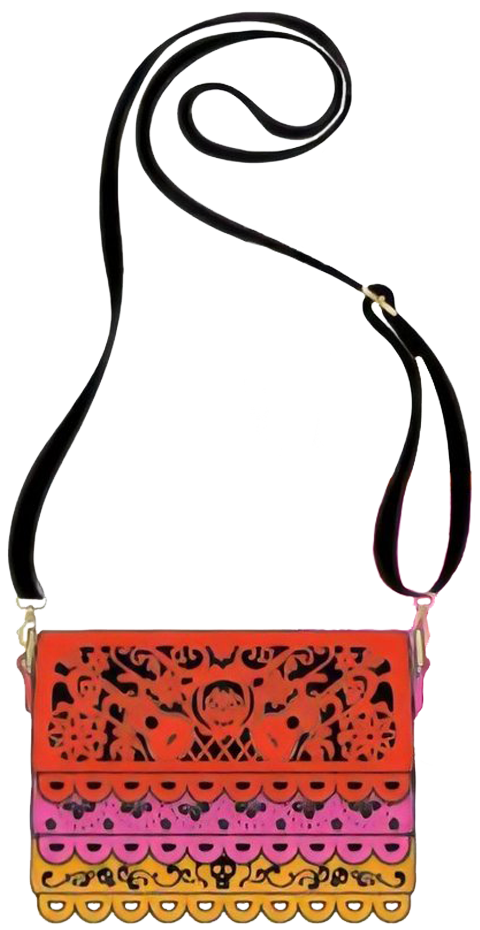 Pixar Coco Diecut Party Flags Crossbody Apparel - Prototype Shown View 2