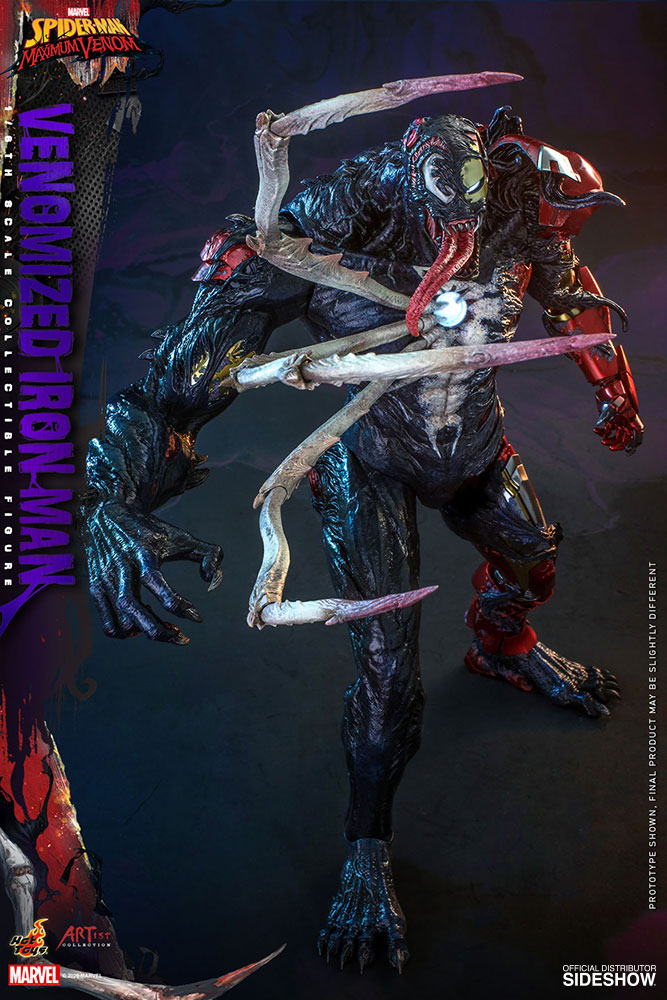 Marvel Venomized Iron Man Sixth Scale Figure  Collector Edition - Prototype Shown View 4