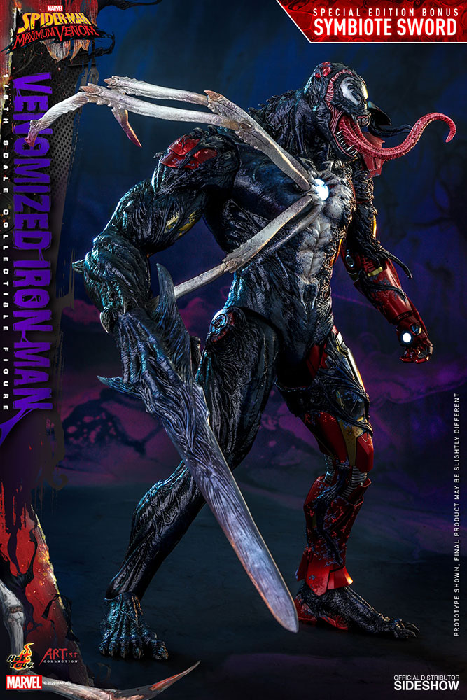 Marvel Venomized Iron Man (Special Edition) Sixth Scale Figure  Exclusive Edition - Prototype Shown View 2