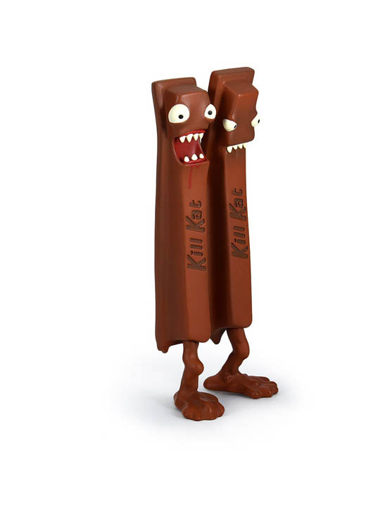 O-No Food Company Kill Kat Vinyl Collectible - Prototype Shown View 1