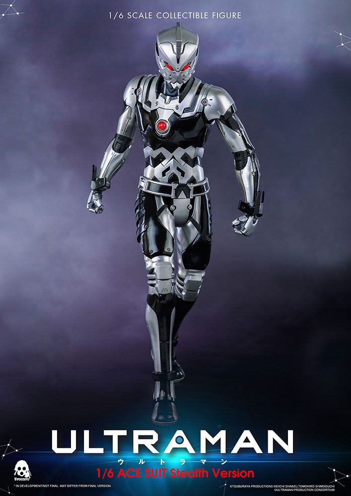 Ultraman ACE SUIT Stealth Version Sixth Scale Figure  Exclusive Edition - Prototype Shown View 6