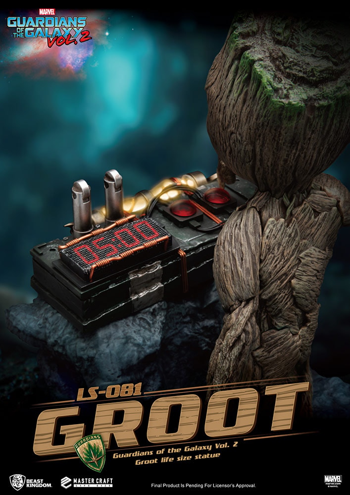 Marvel Groot Statues - Prototype Shown View 6