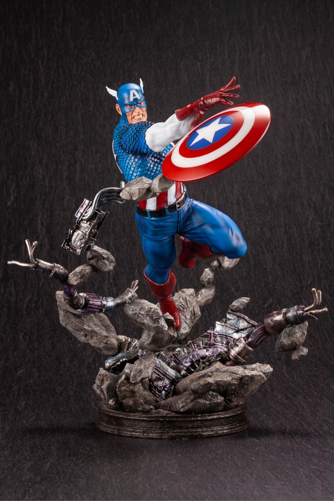 Marvel Captain America Statues - Prototype Shown View 2